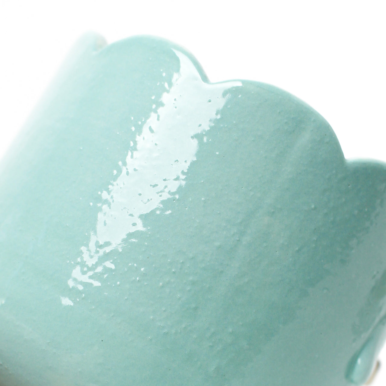 MINT TULIP MUG #2 (seconds sale - not foodsafe)