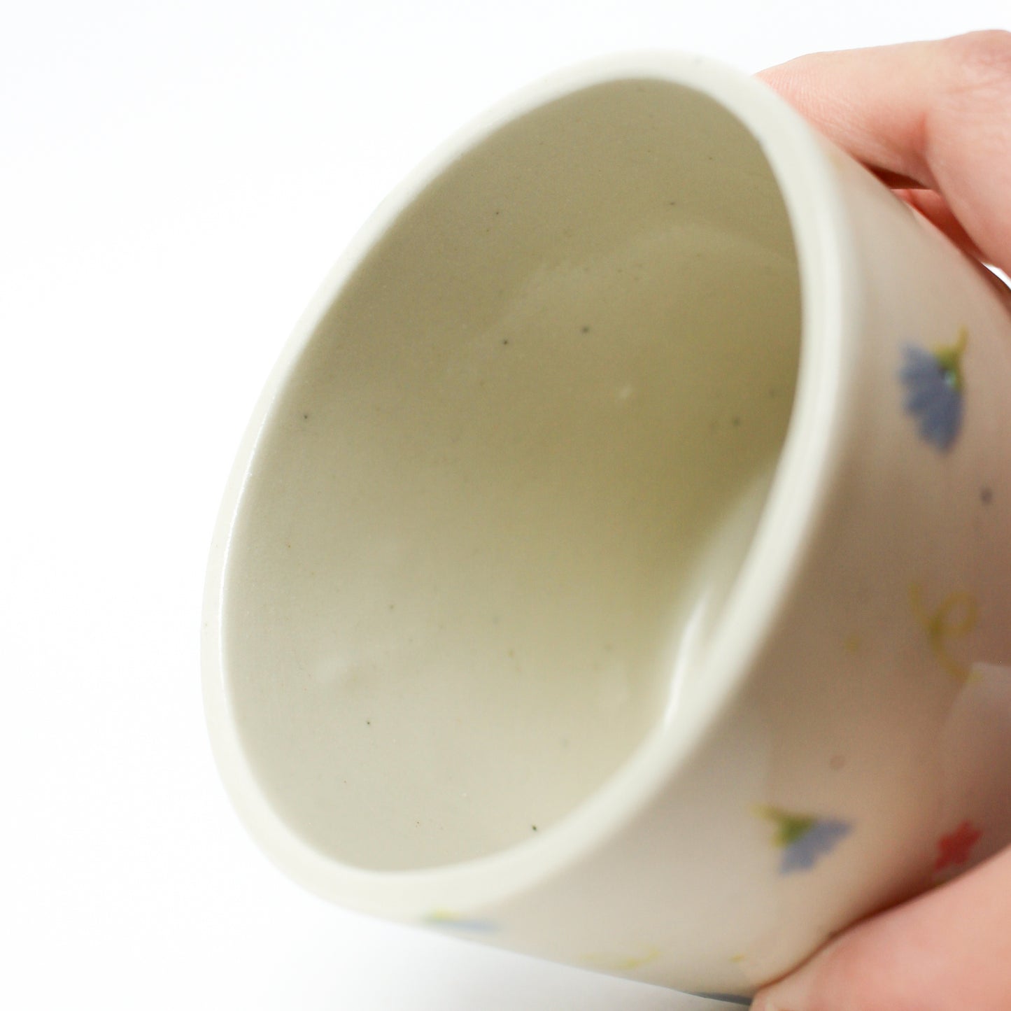 FLORAL POT (seconds sale - not foodsafe)