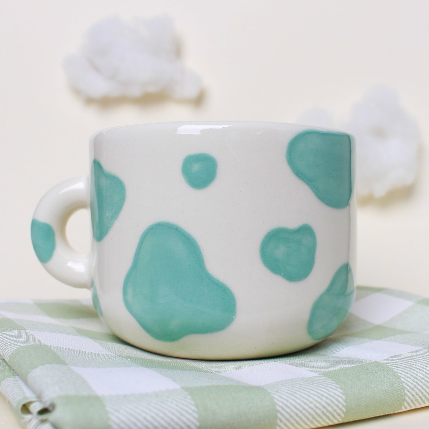 PEPPERMINT COW MUG #22