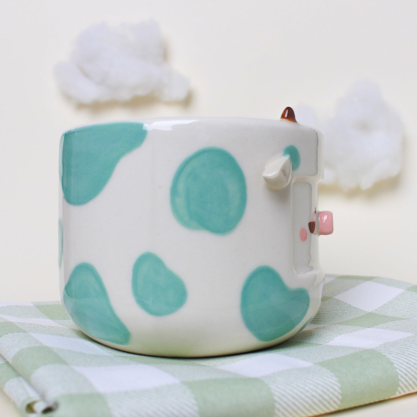 PEPPERMINT COW MUG #22