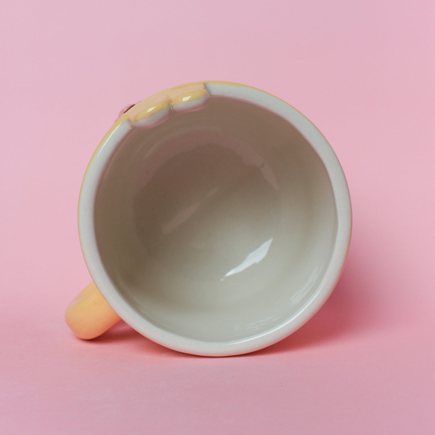 YELLOW HEART BUNNY MUG #32