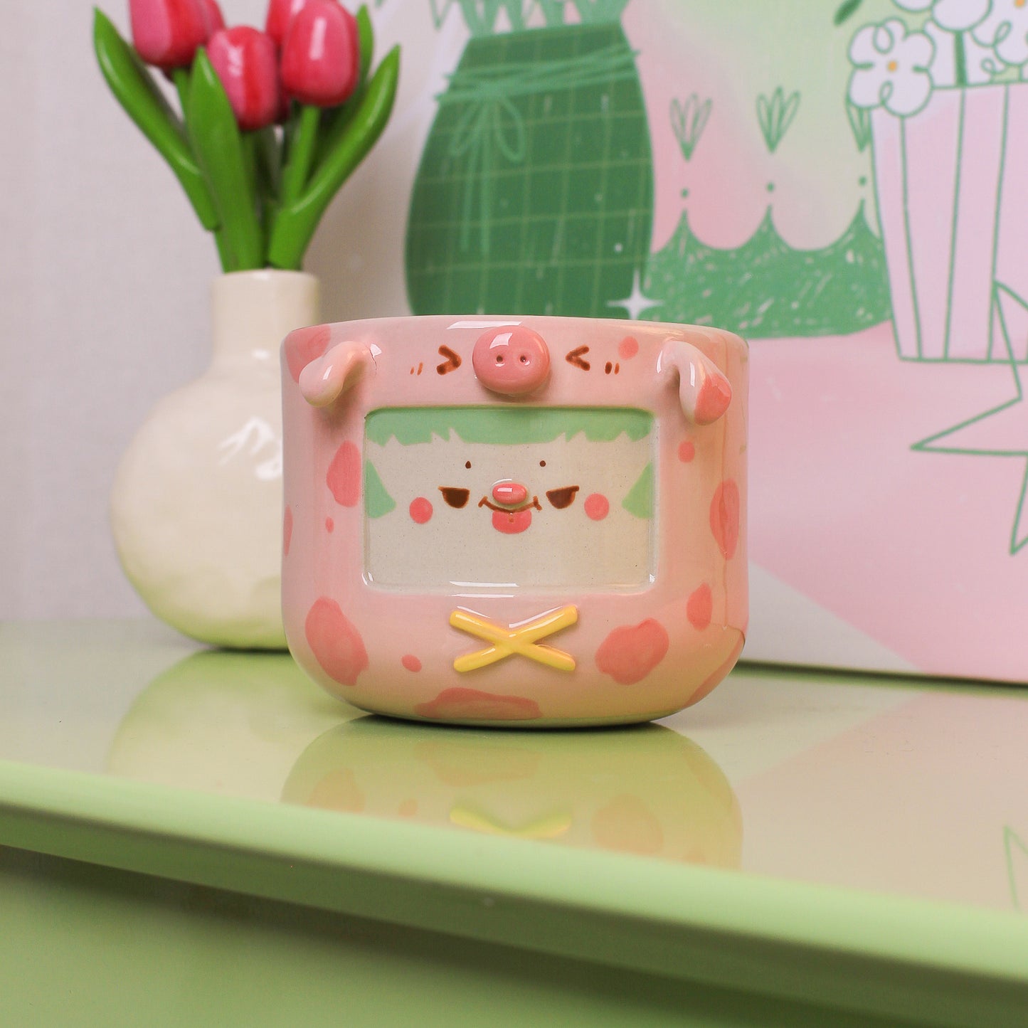 CLUMSY PIG BOWL/PLANTER