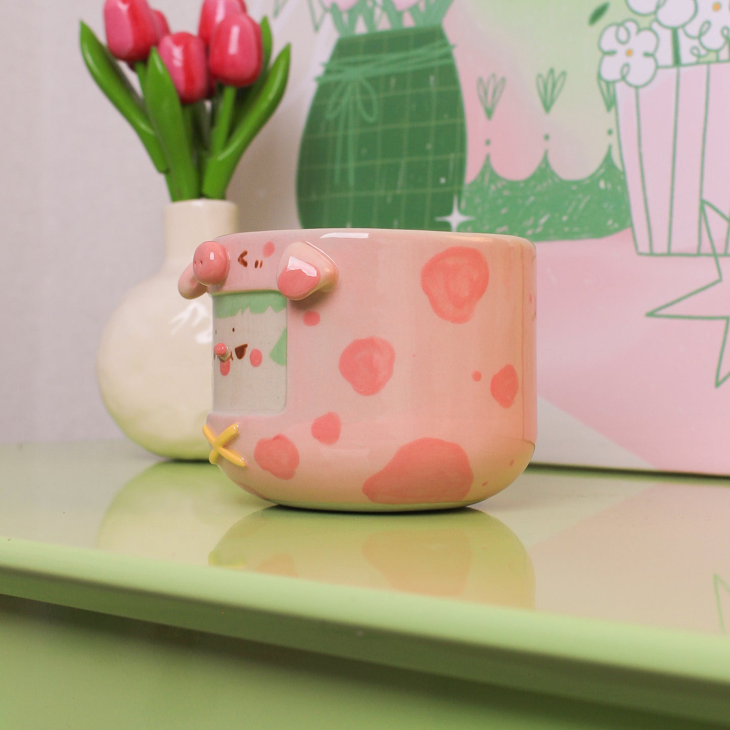 CLUMSY PIG BOWL/PLANTER