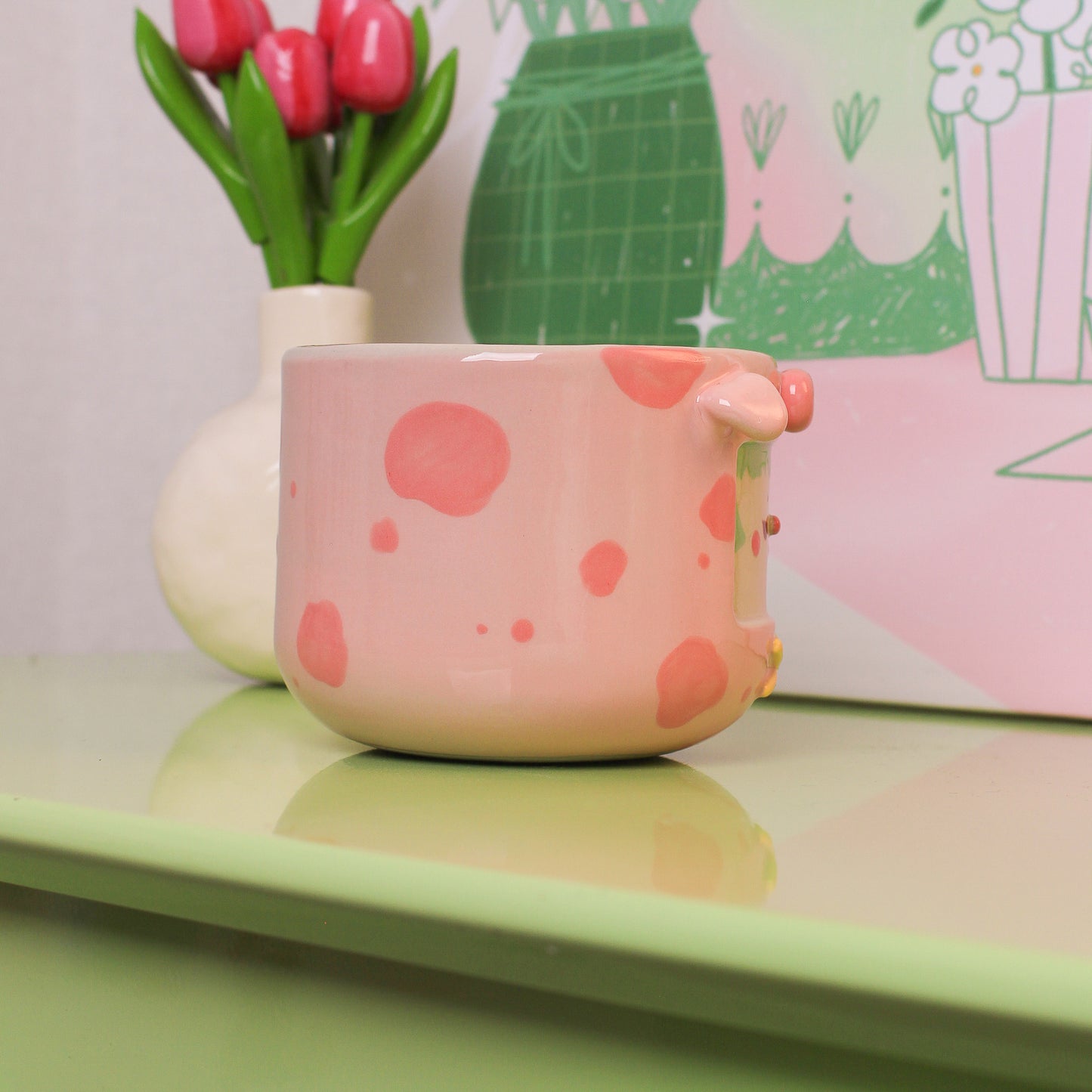 CLUMSY PIG BOWL/PLANTER