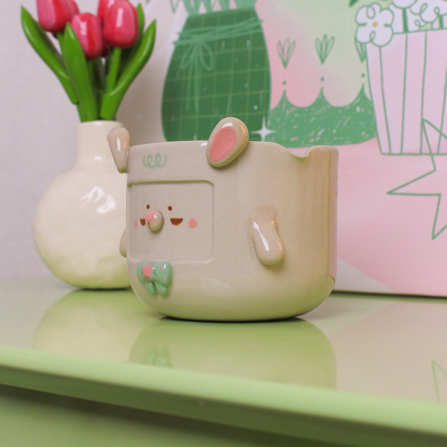 BUNNY BOWL WITH SPOUT