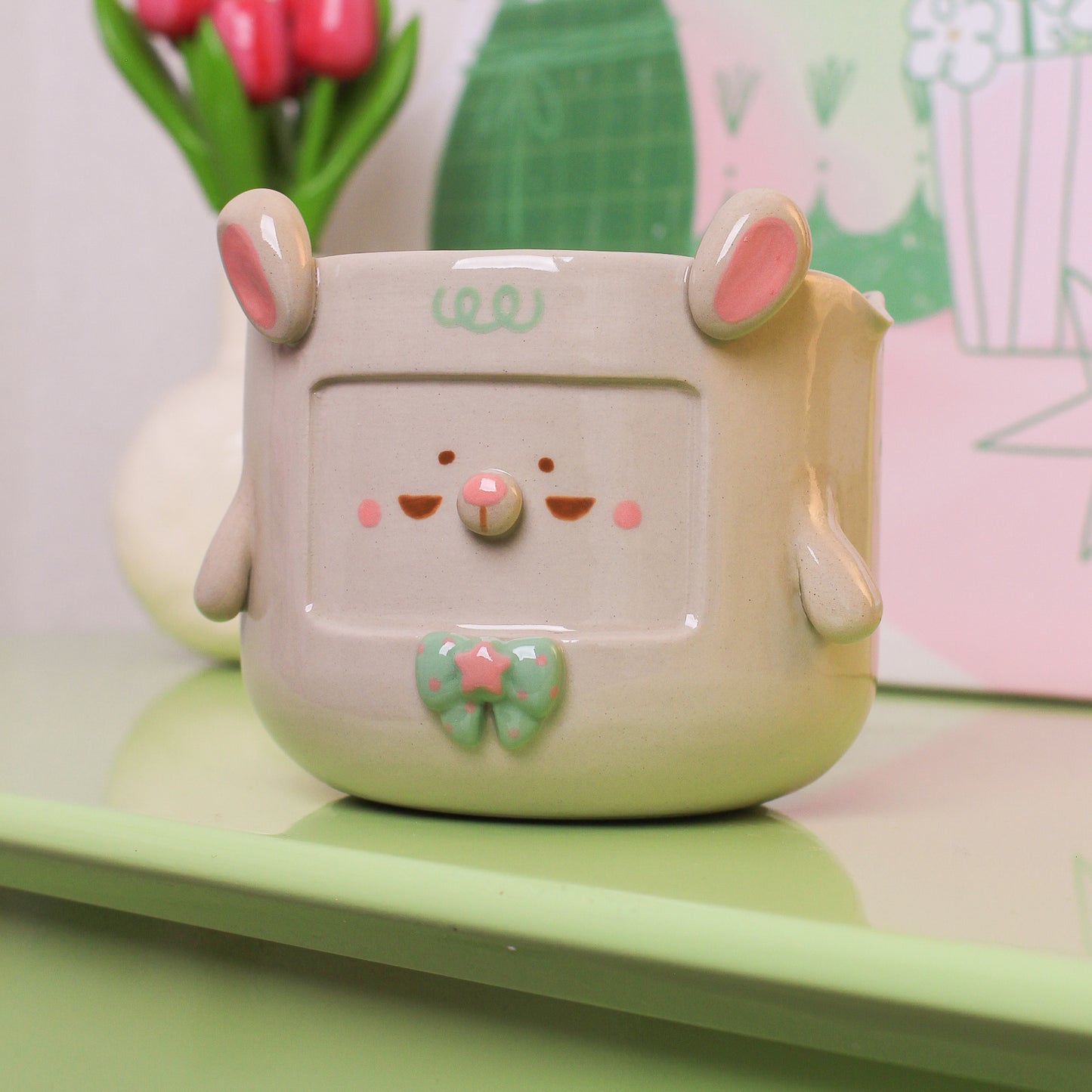 BUNNY BOWL WITH SPOUT