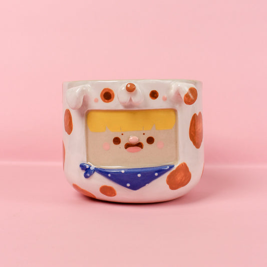 CHATTY DOG BOWL/PLANTER