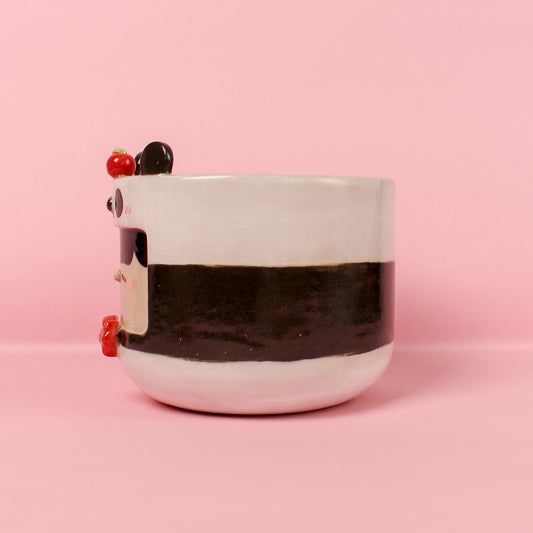 SNOOZY PANDA BOWL/PLANTER