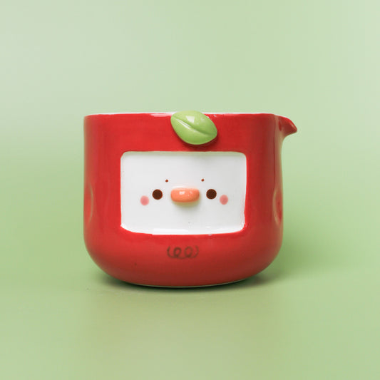 APPLE DUCK BOWL WITH SPOUT #4