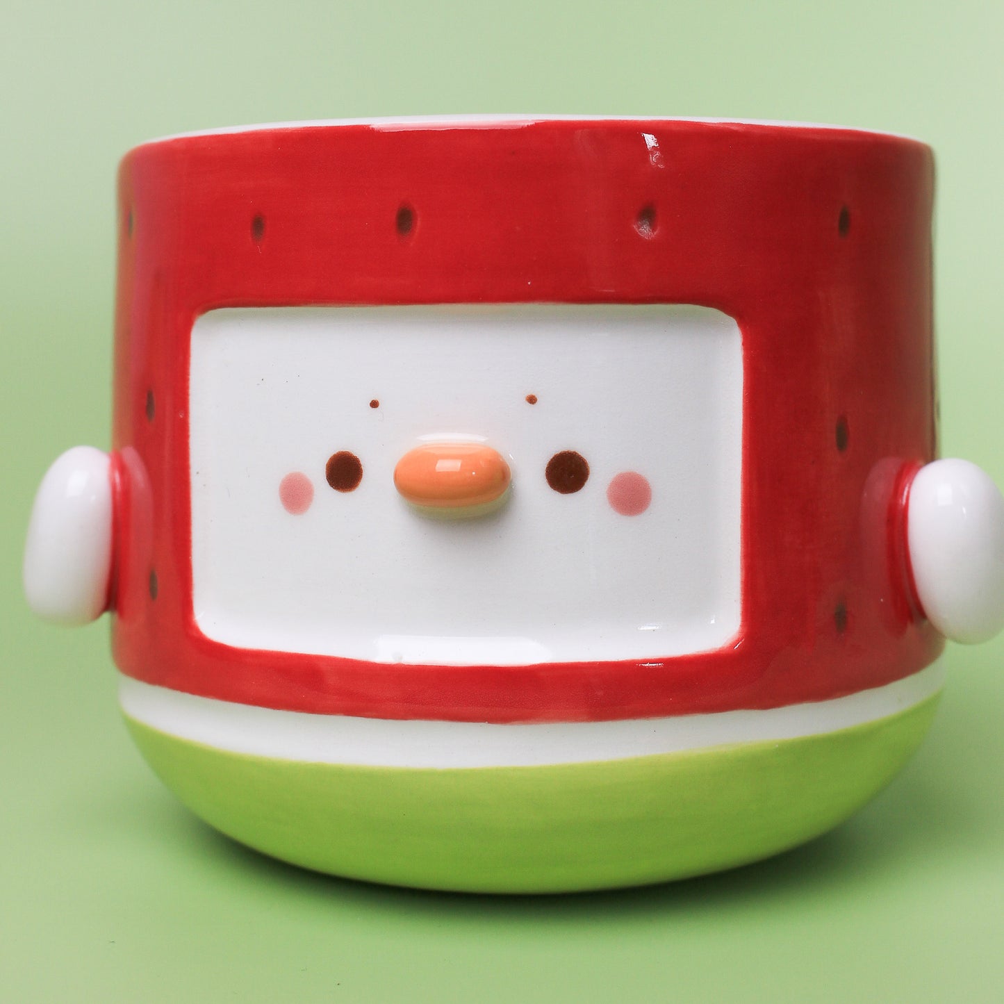 WATERMELON DUCK PLANTER #1