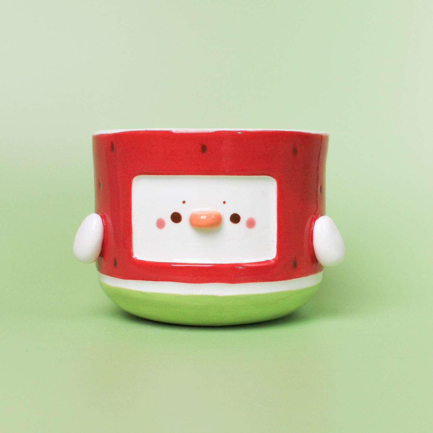 WATERMELON DUCK PLANTER #2