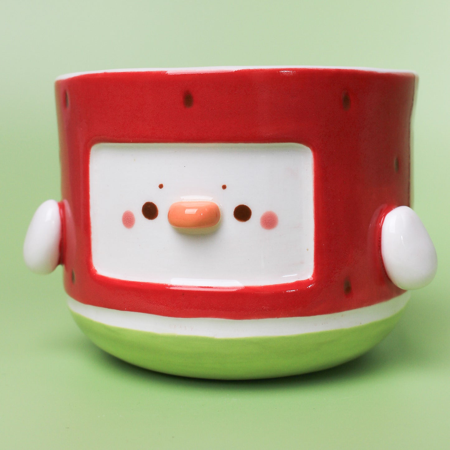 WATERMELON DUCK PLANTER #2