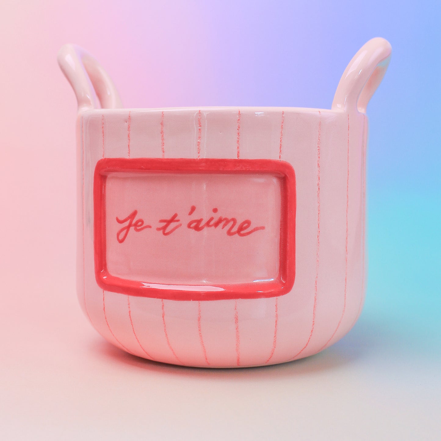 PINK FLOWER VASE