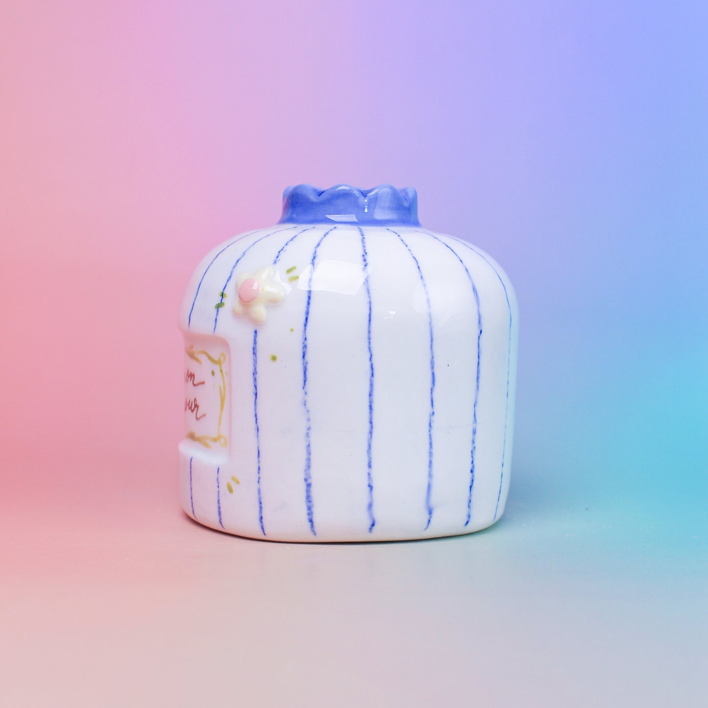 BLUE MINI VASE