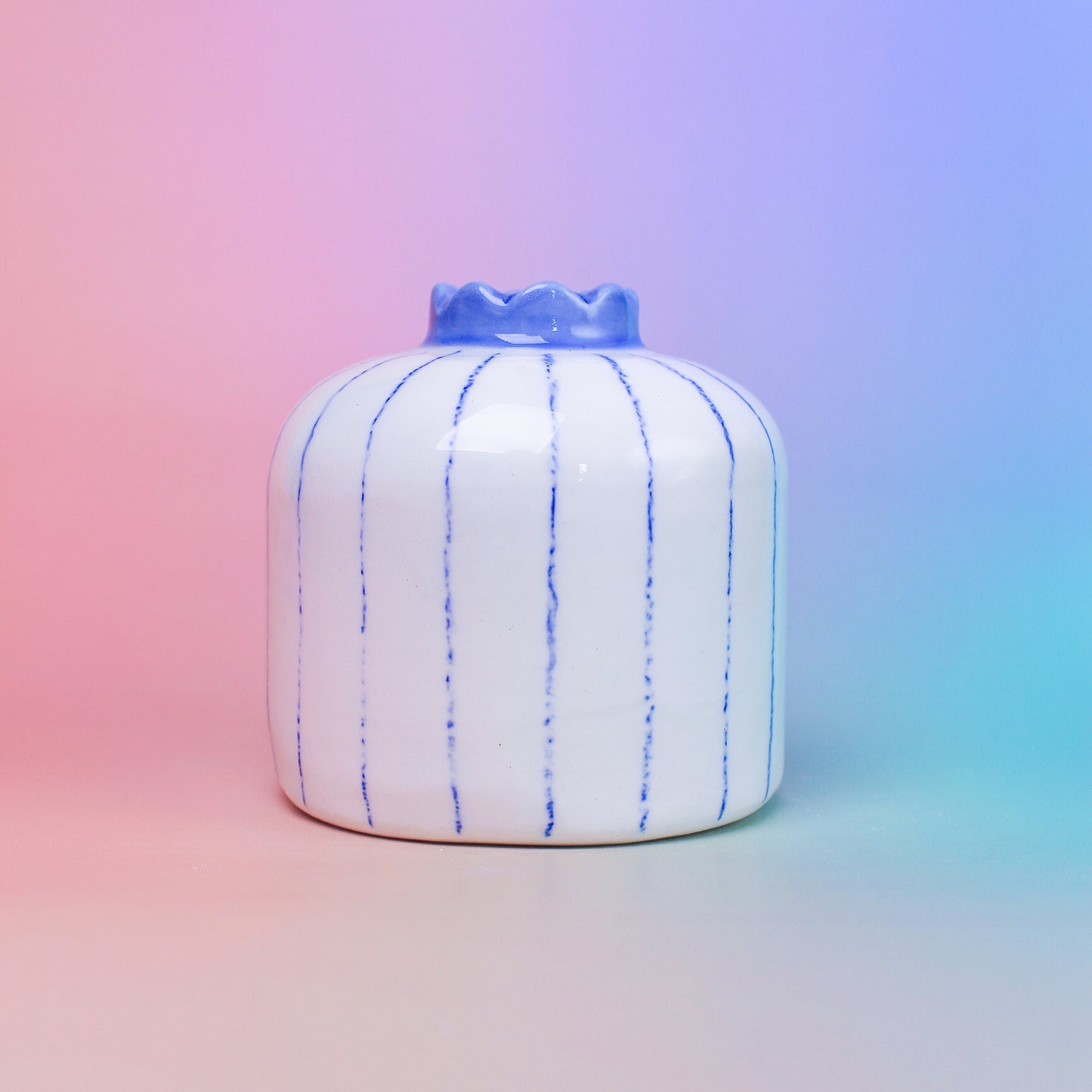 BLUE MINI VASE