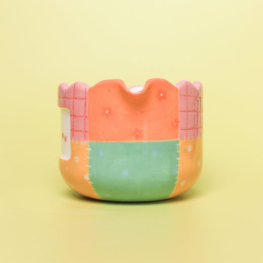 stitched bowl with spout #3 (seconds)