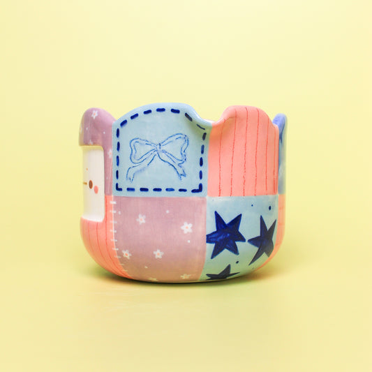 stitched bowl with spout #4 (seconds)