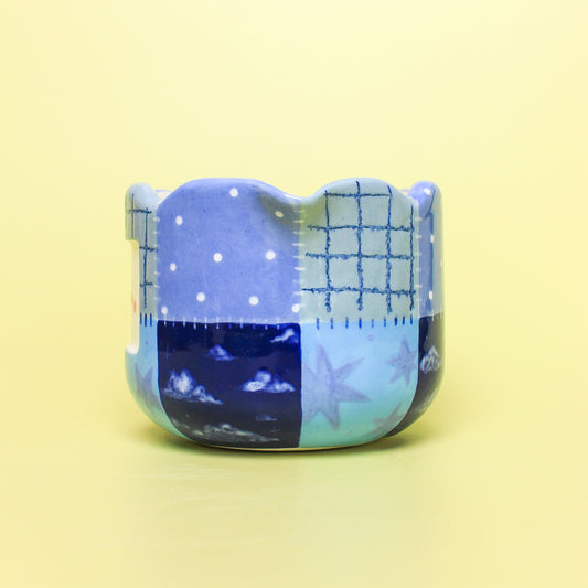 stitched bowl with spout #5 (seconds)