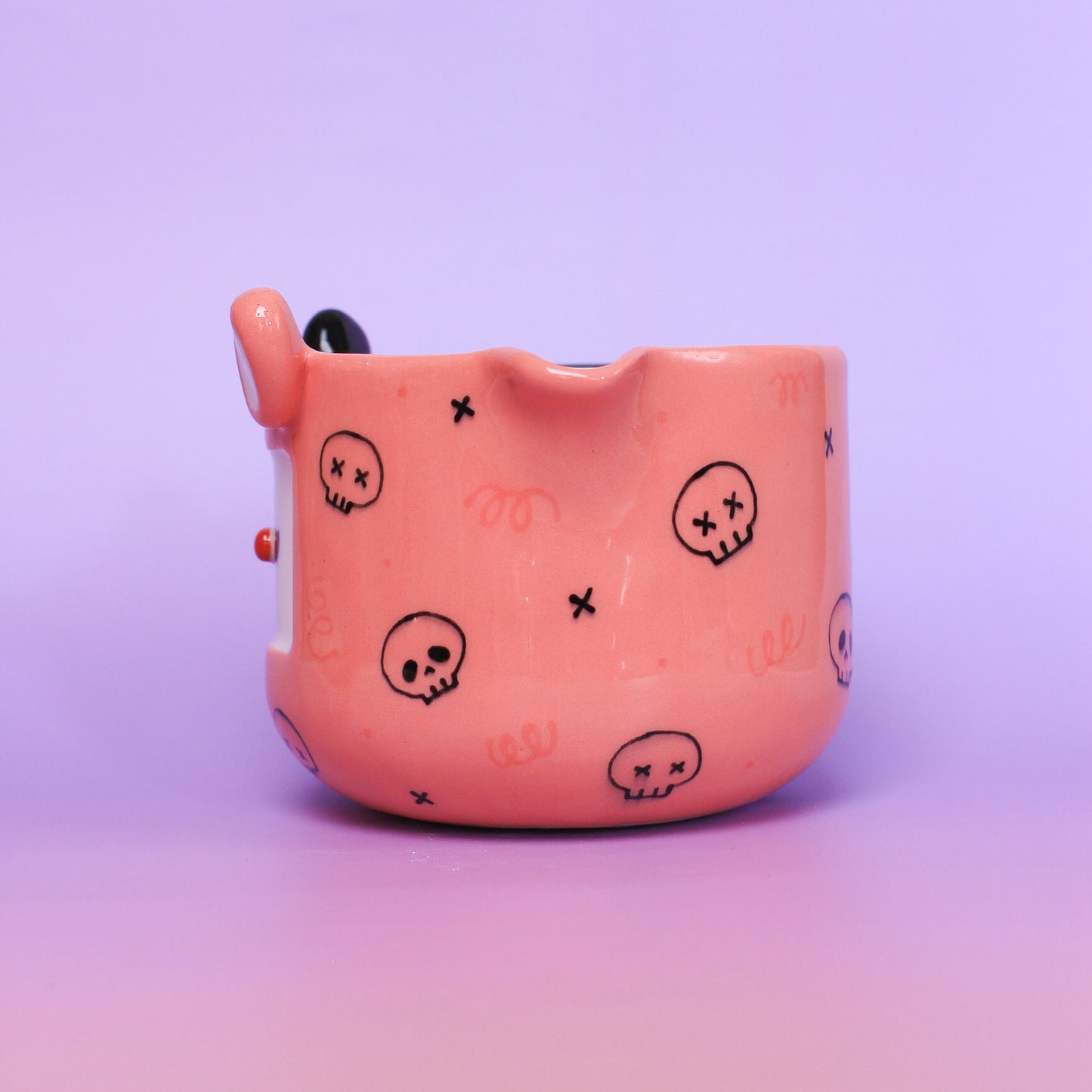 pink clown matcha bowl #8