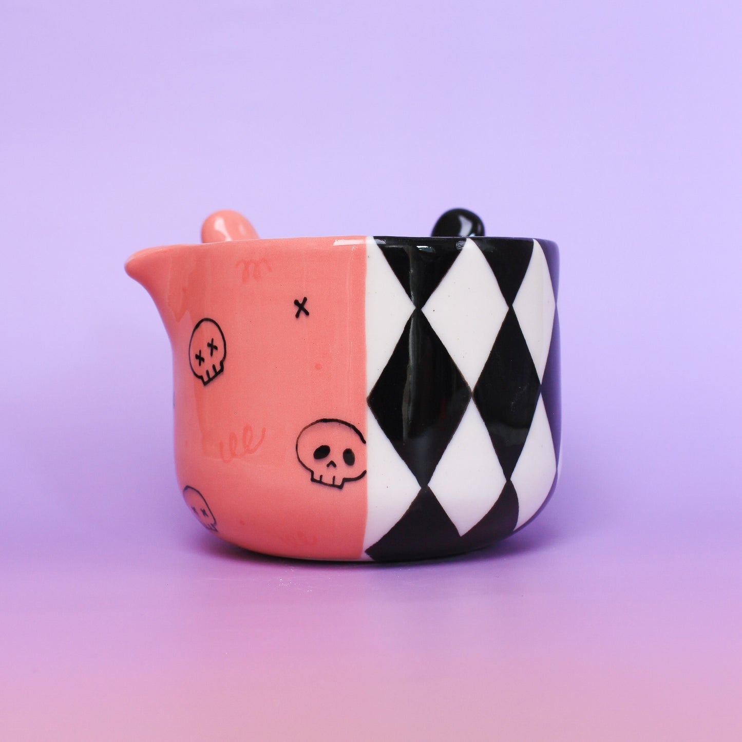 pink clown matcha bowl #8