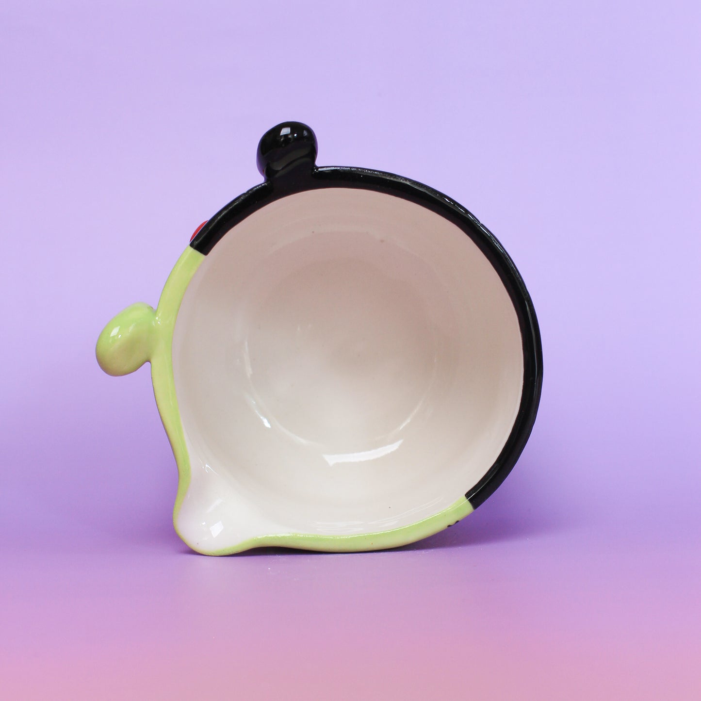 green clown matcha bowl #9