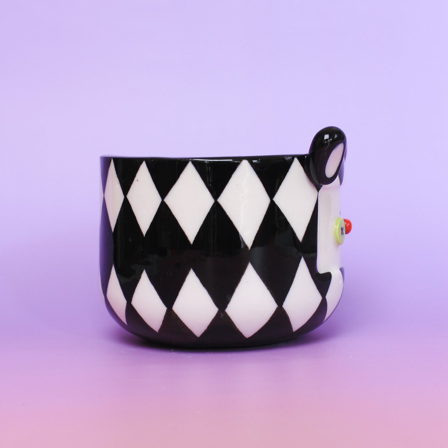 purple clown matcha bowl #10