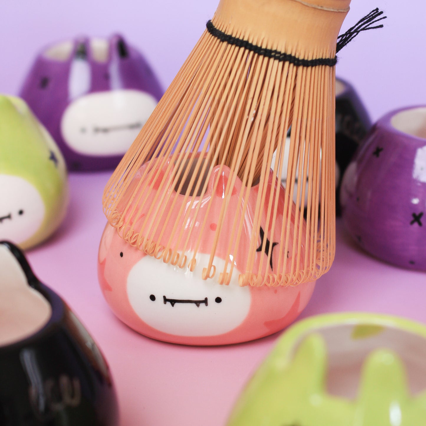 spooky bunny whisk stand