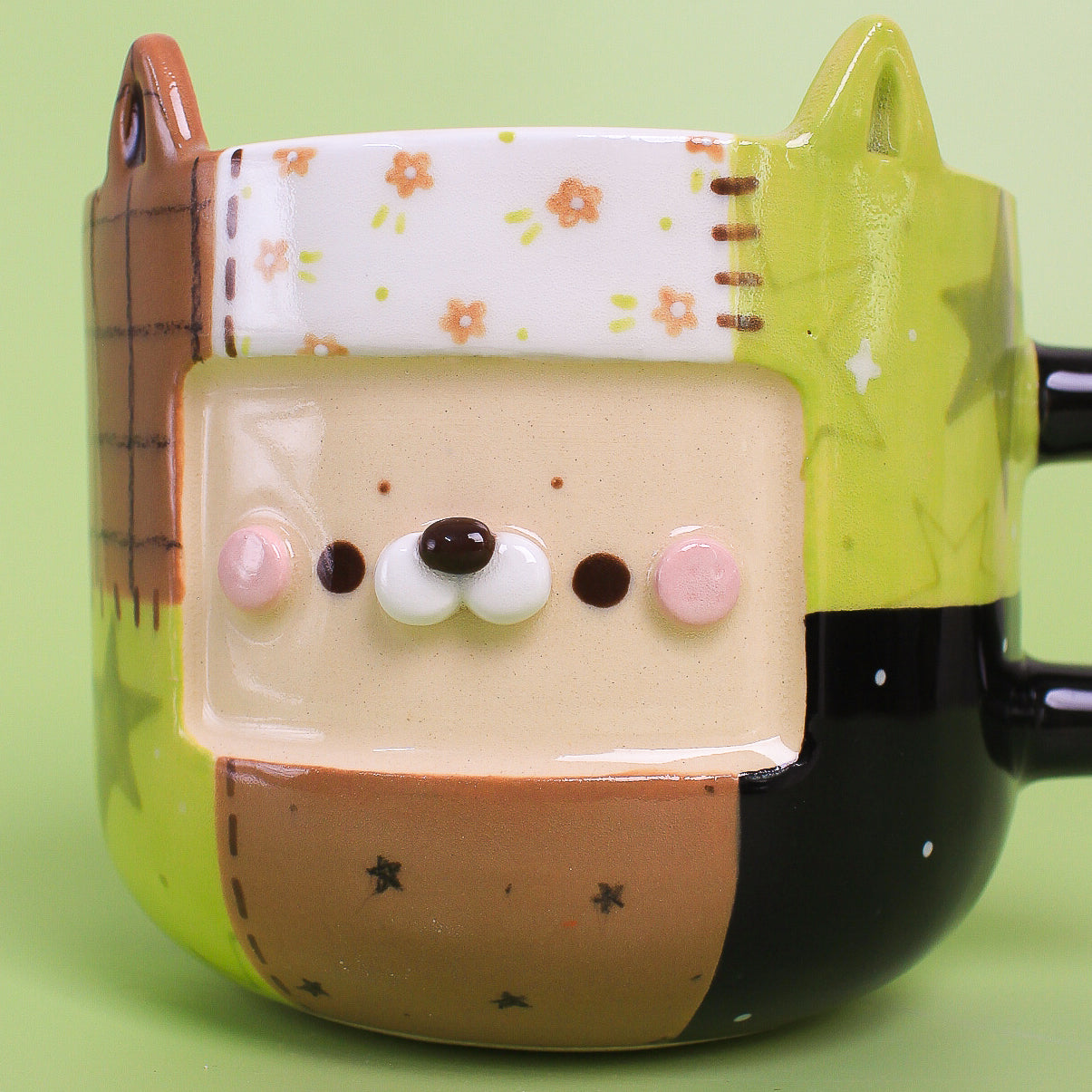 teddy kitty mug #15