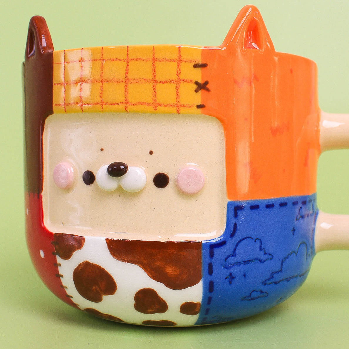teddy kitty mug #16