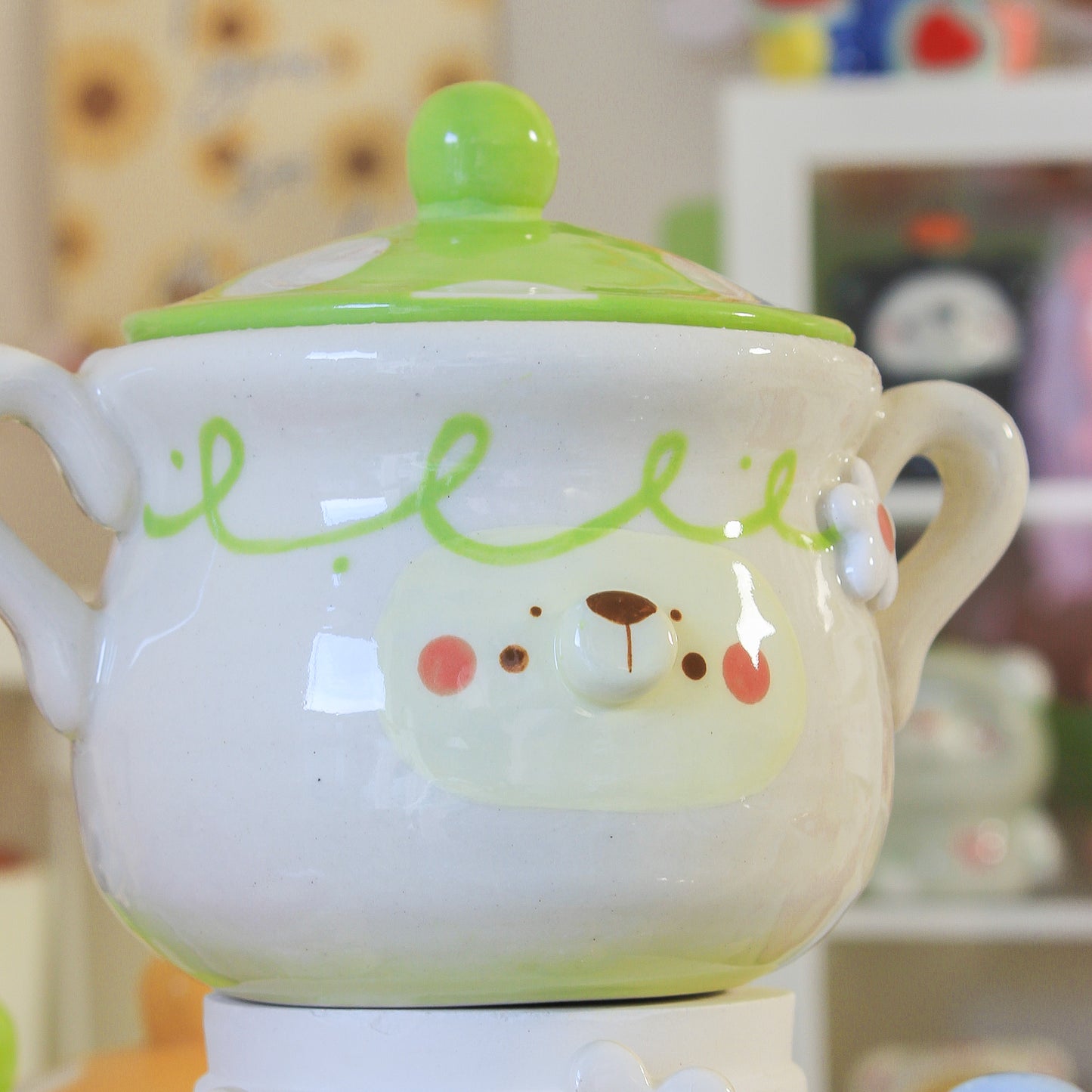 GREEN MUSHROOM MUG #12