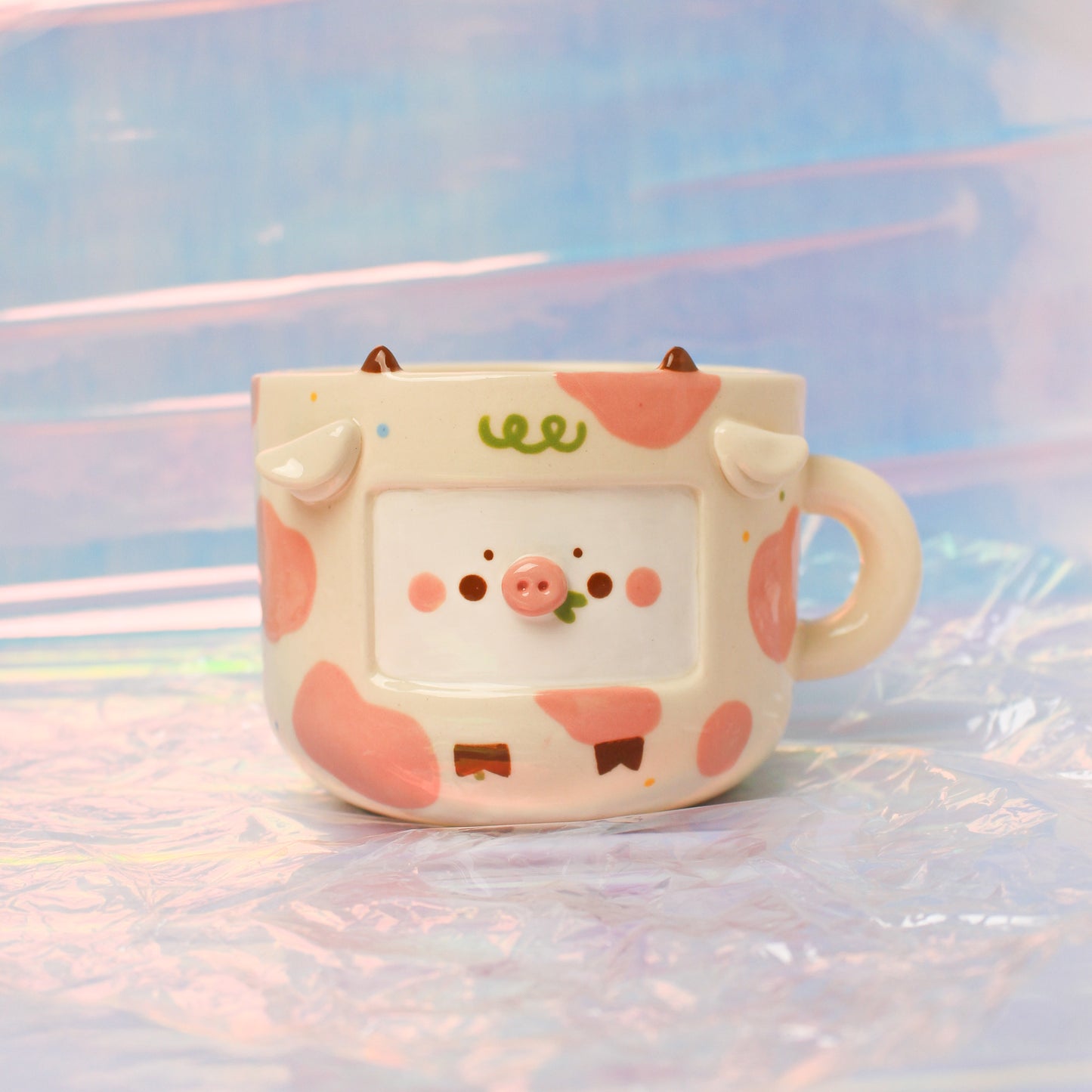 ORIGINAL COW MUG - PINK #3