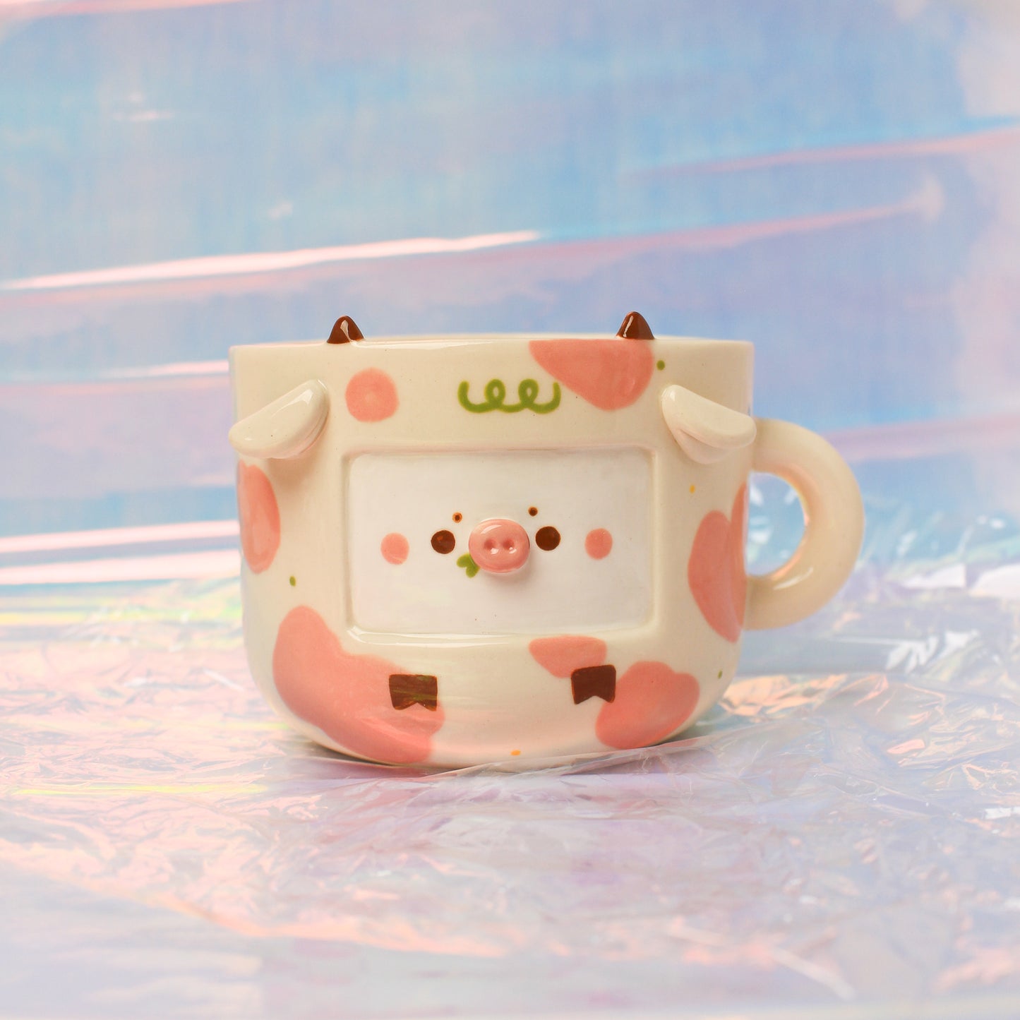 ORIGINAL COW MUG - PINK #4