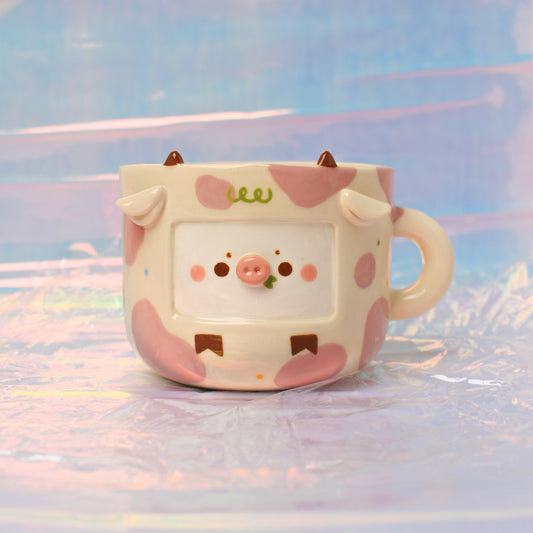 ORIGINAL COW MUG - LILAC #7