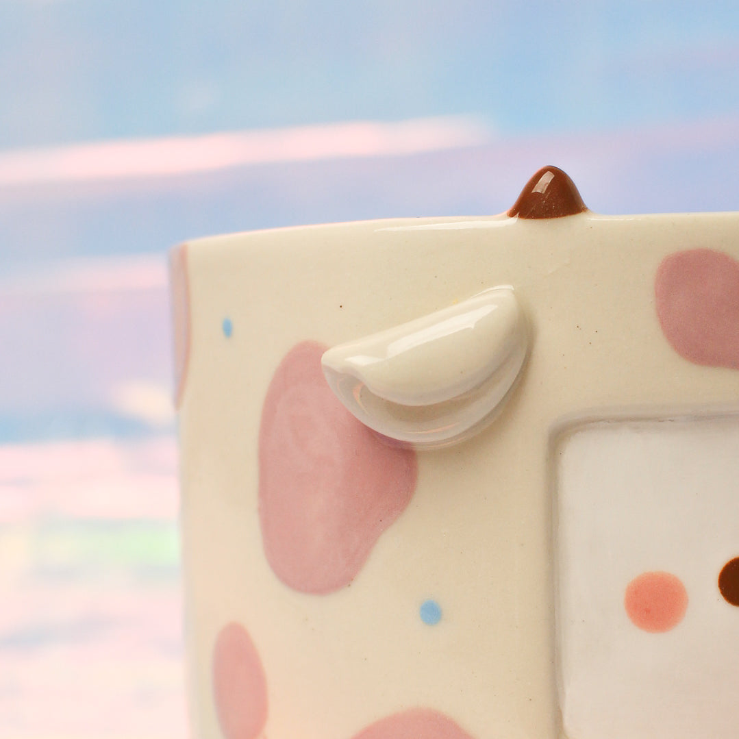 ORIGINAL COW MUG - LILAC #7