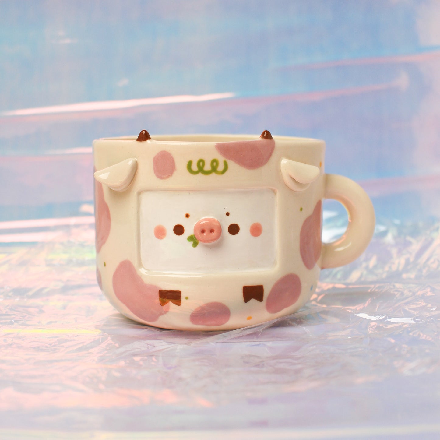 ORIGINAL COW MUG - LILAC #8