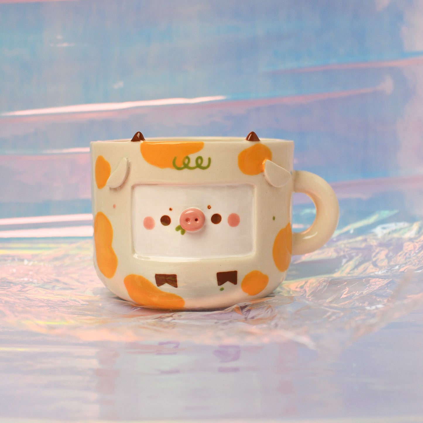 ORIGINAL COW MUG - YELLOW #10