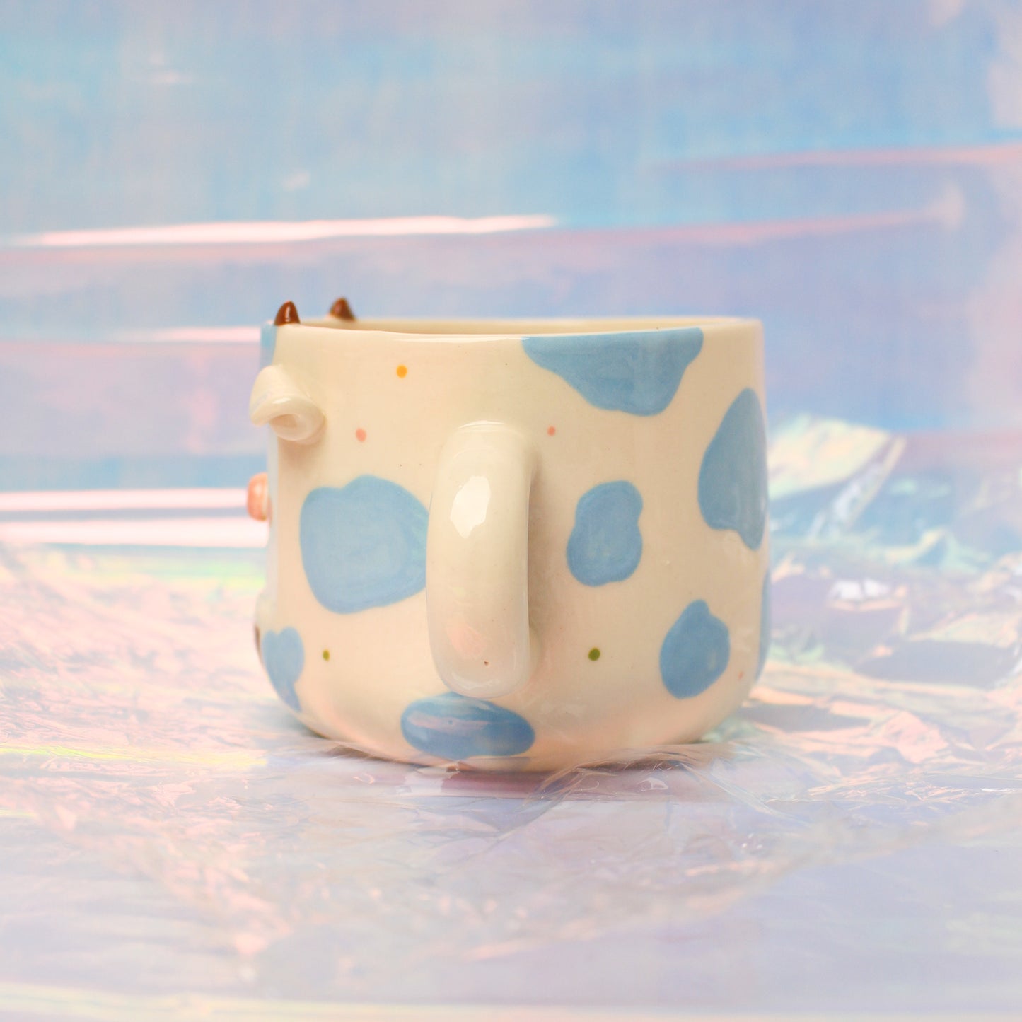 ORIGINAL COW MUG - BLUE #11
