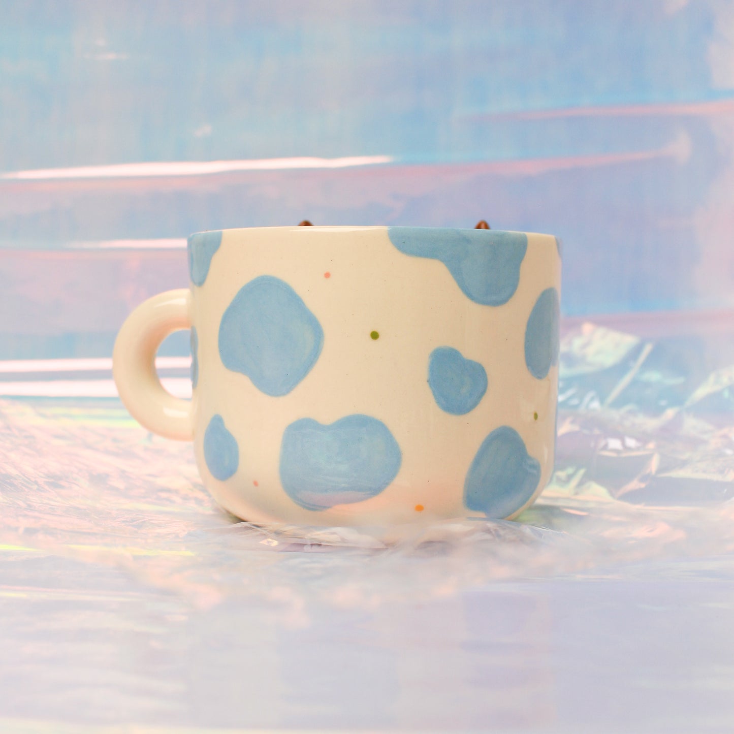ORIGINAL COW MUG - BLUE #11