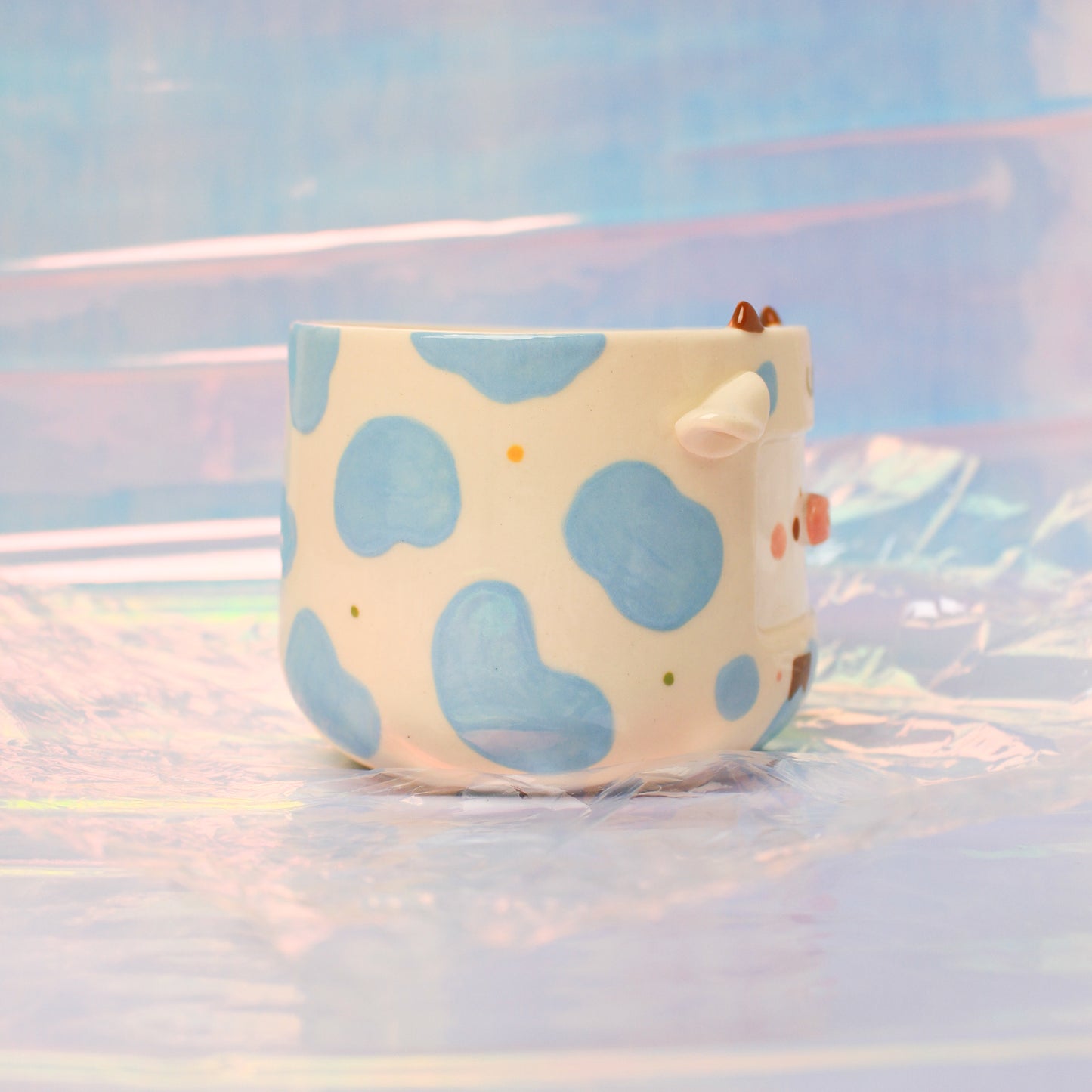 ORIGINAL COW MUG - BLUE #11