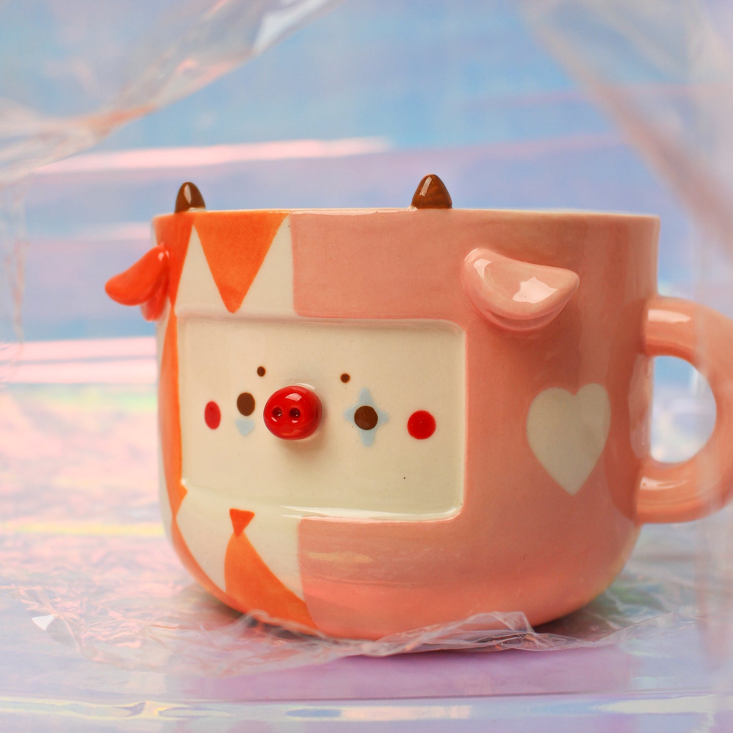 CLOWN COW MUG #13