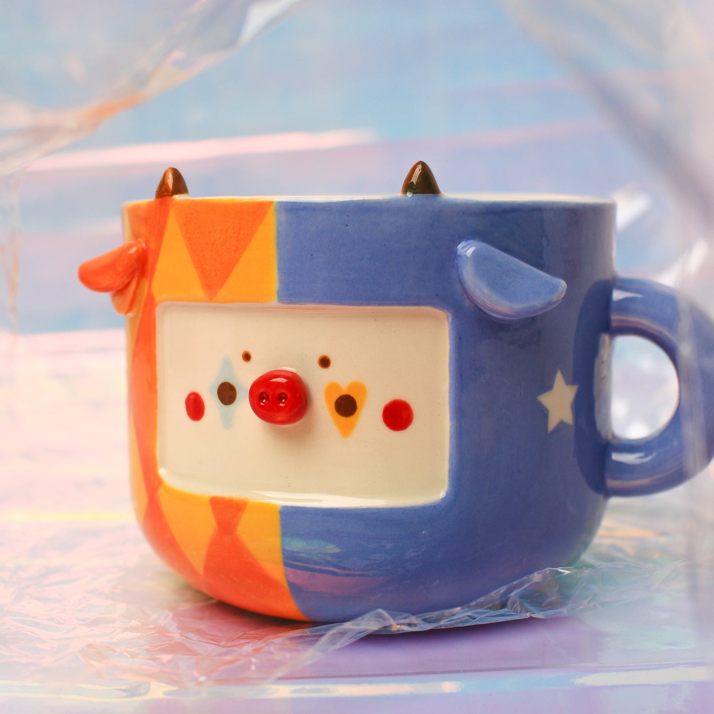 CLOWN COW MUG #14