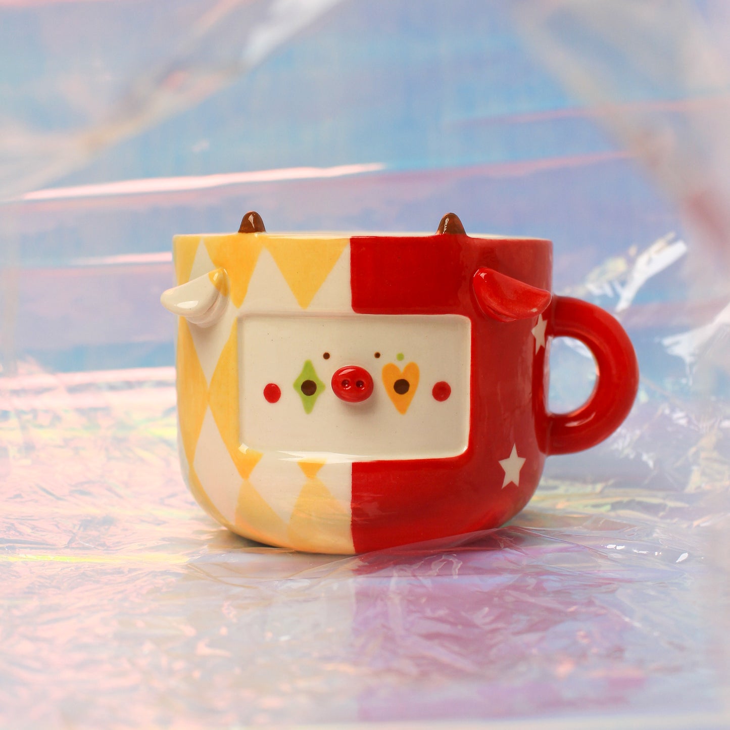 CLOWN COW MUG #15