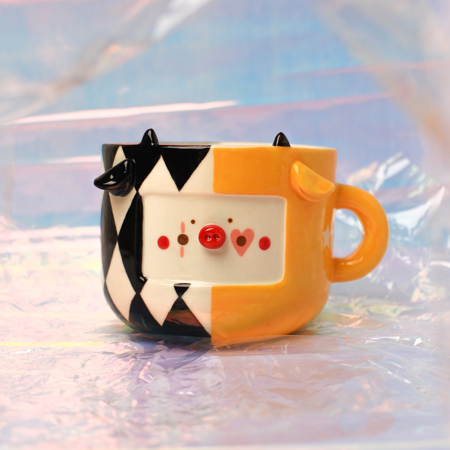 CLOWN COW MUG #16