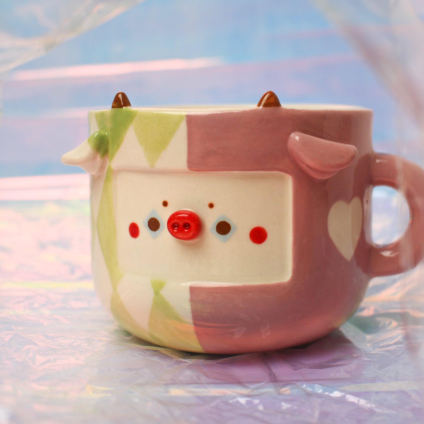 CLOWN COW MUG #19
