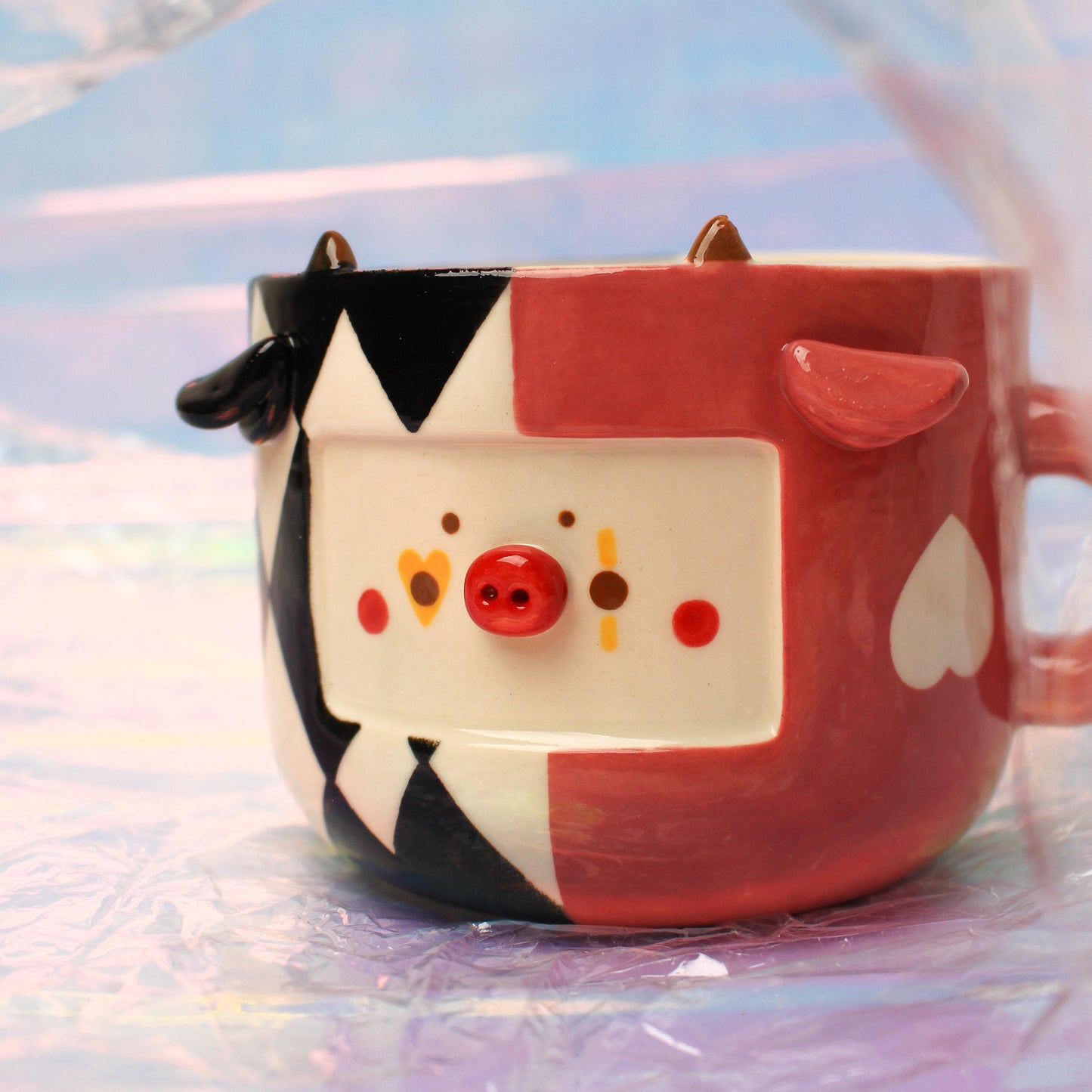 CLOWN COW MUG #21