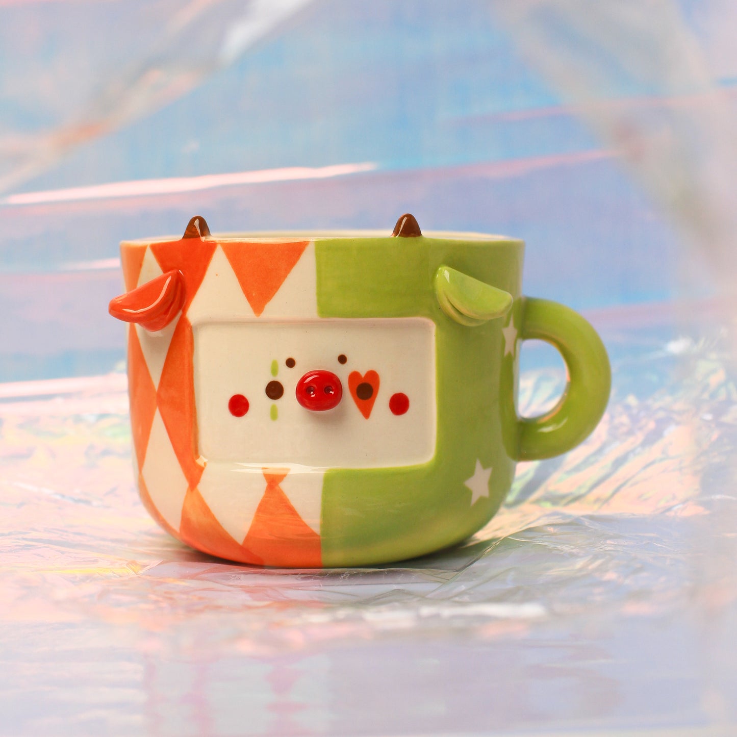 CLOWN COW MUG #24