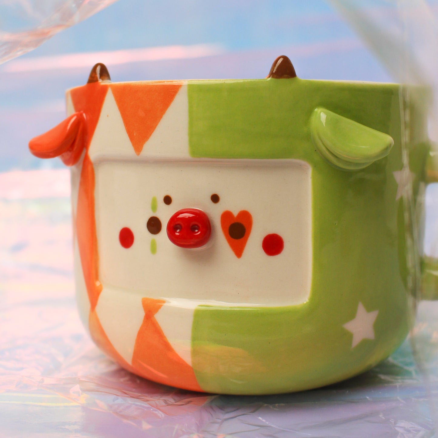 CLOWN COW MUG #24