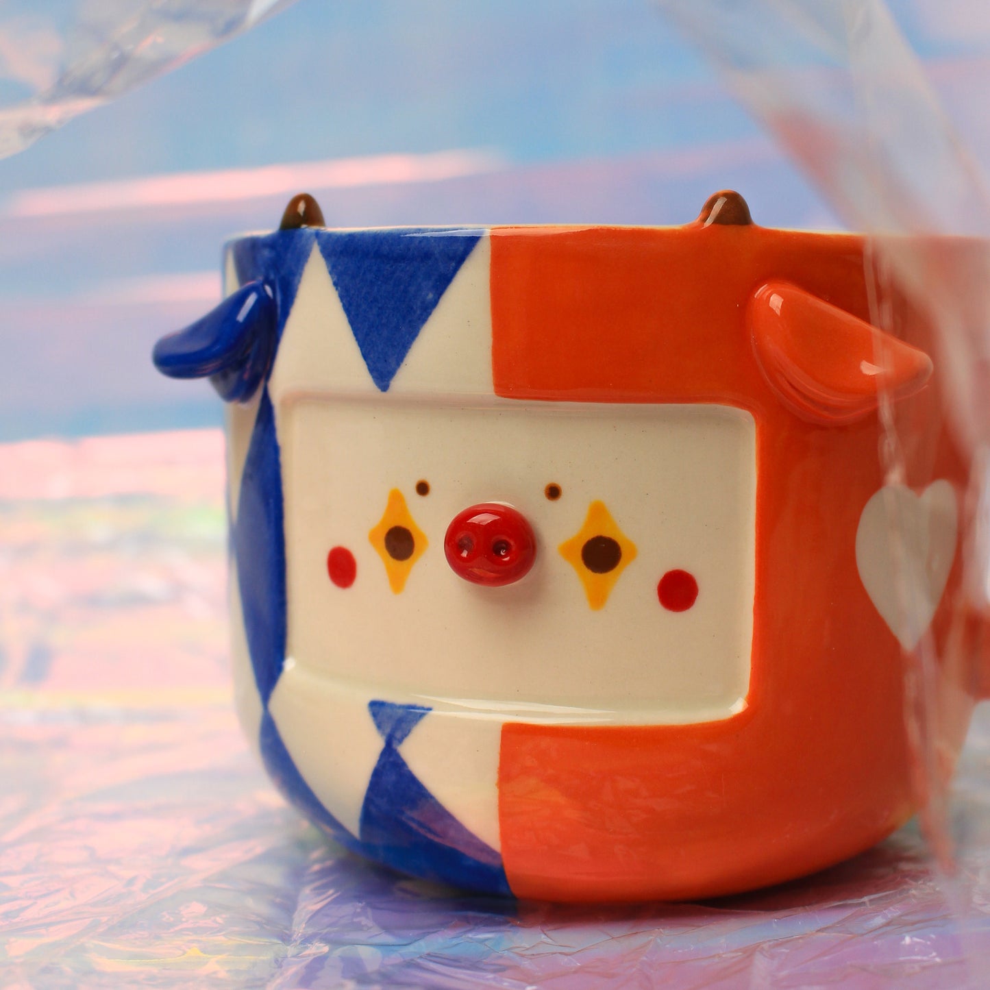CLOWN COW MUG #25