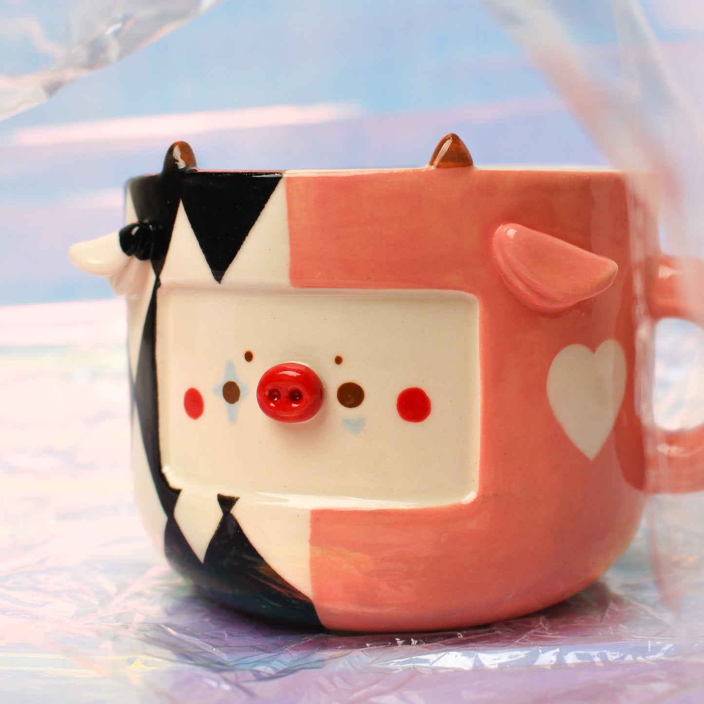 CLOWN COW MUG #26