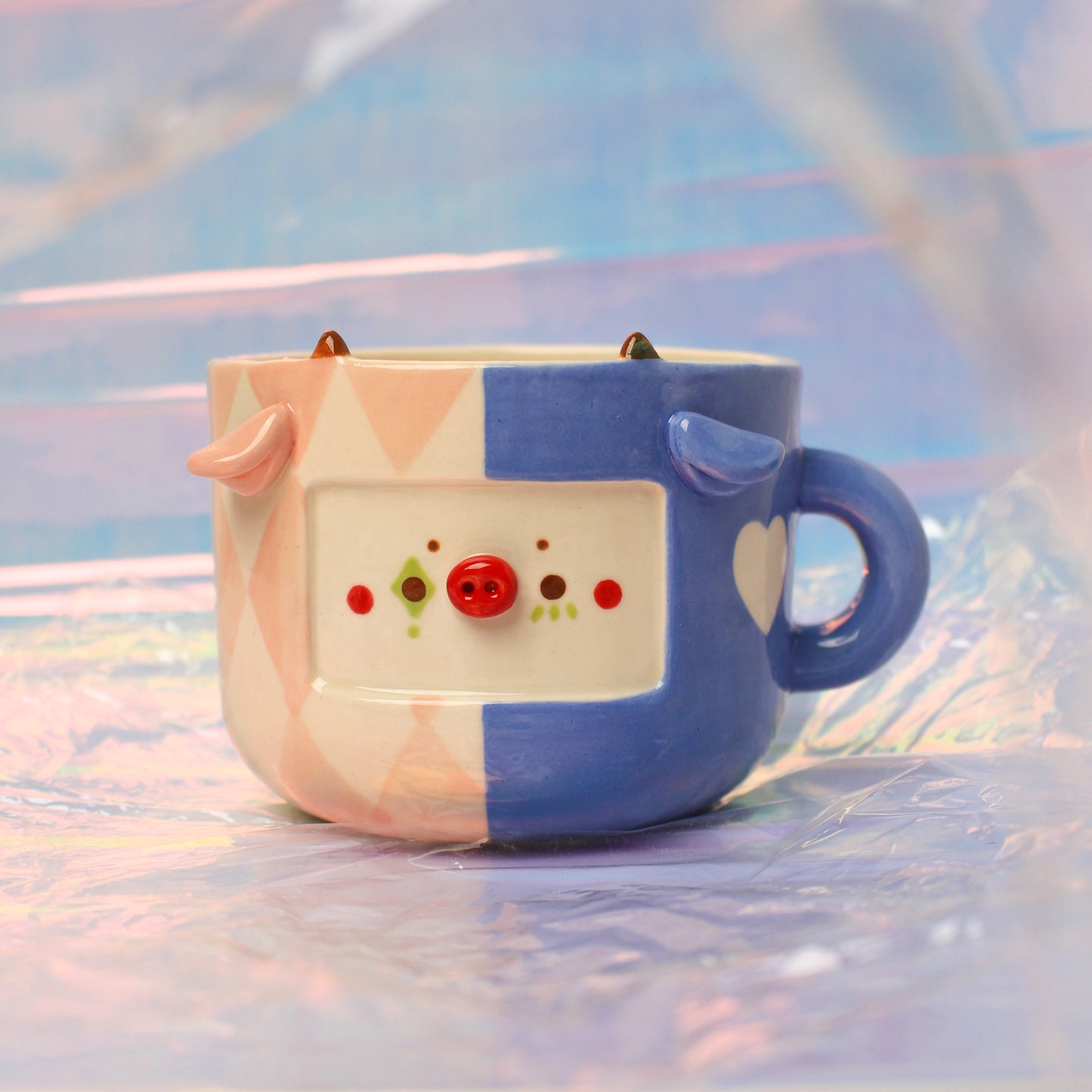 CLOWN COW MUG #27